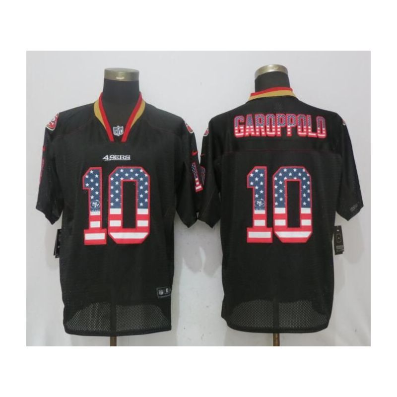 Cheap Jimmy Garoppolo 49ers Jersey From China Black #10