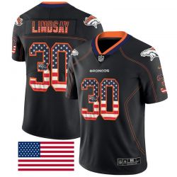 Cheap Phillip Lindsay Broncos Jersey From China Black #30