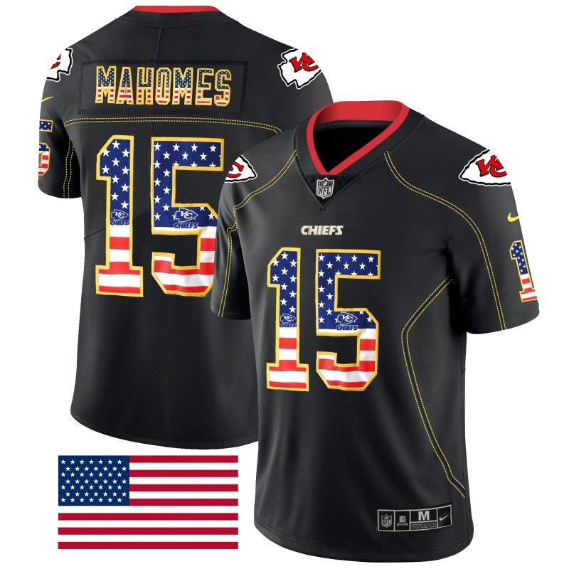 Cheap Patrick Mahomes Chiefs Jersey From China Black #15