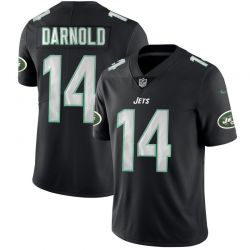 Cheap Sam Darnold Jets Jersey From China Black #14