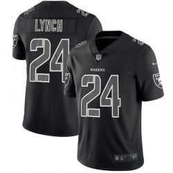 Cheap Marshawn Lynch Raiders Jersey From China Black #24