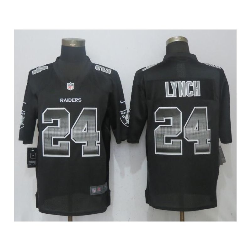 Cheap Marshawn Lynch Raiders Jersey From China Black #24