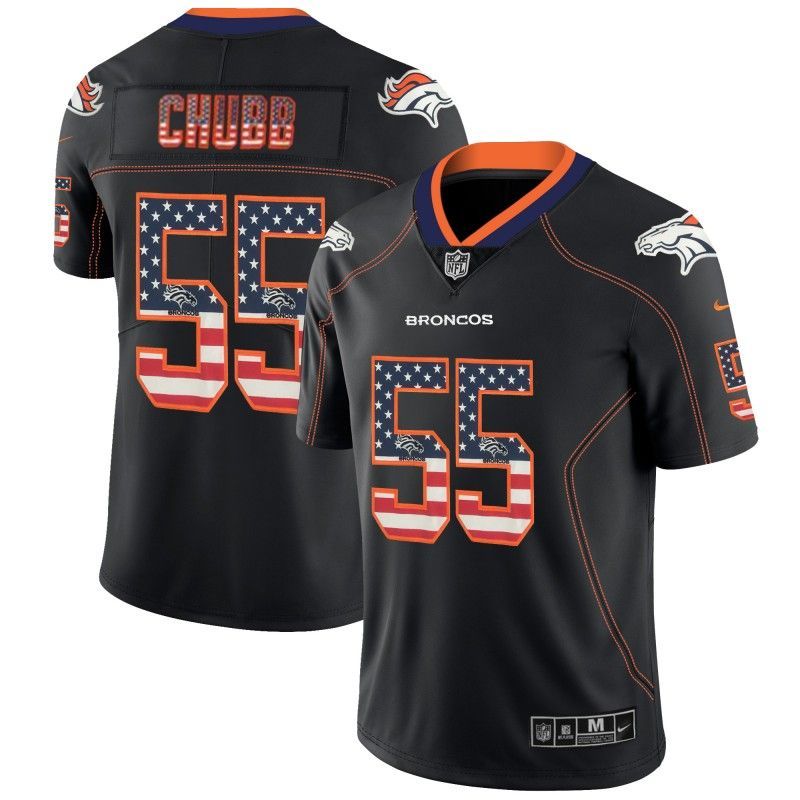 Cheap Bradley Chubb Broncos Jersey From China Black #55