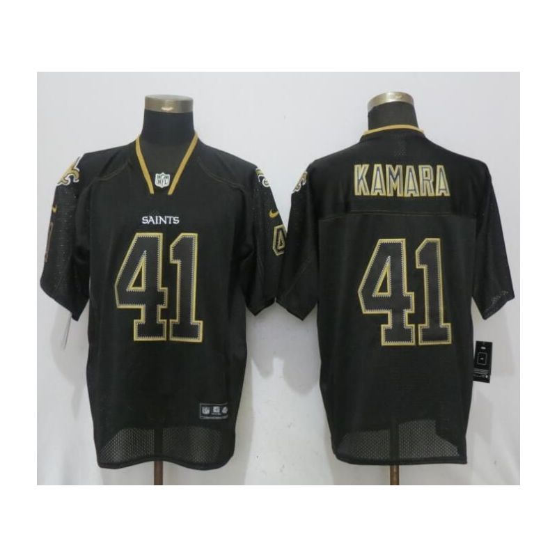 Cheap Alvin Kamara Saints Jersey From China Black #41