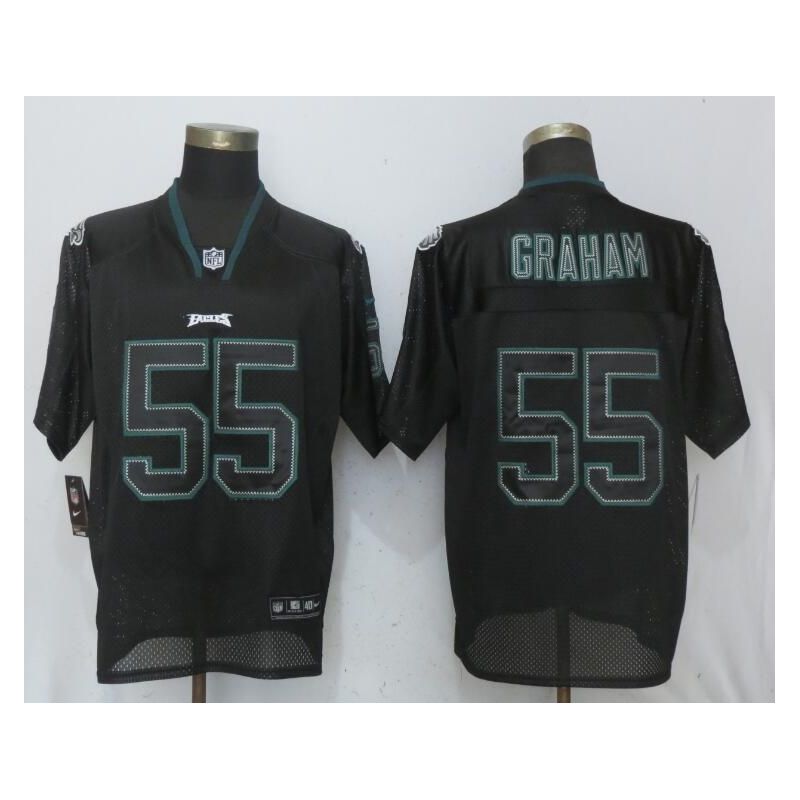 Cheap Brandon Graham Eagles Jersey From China Black #55