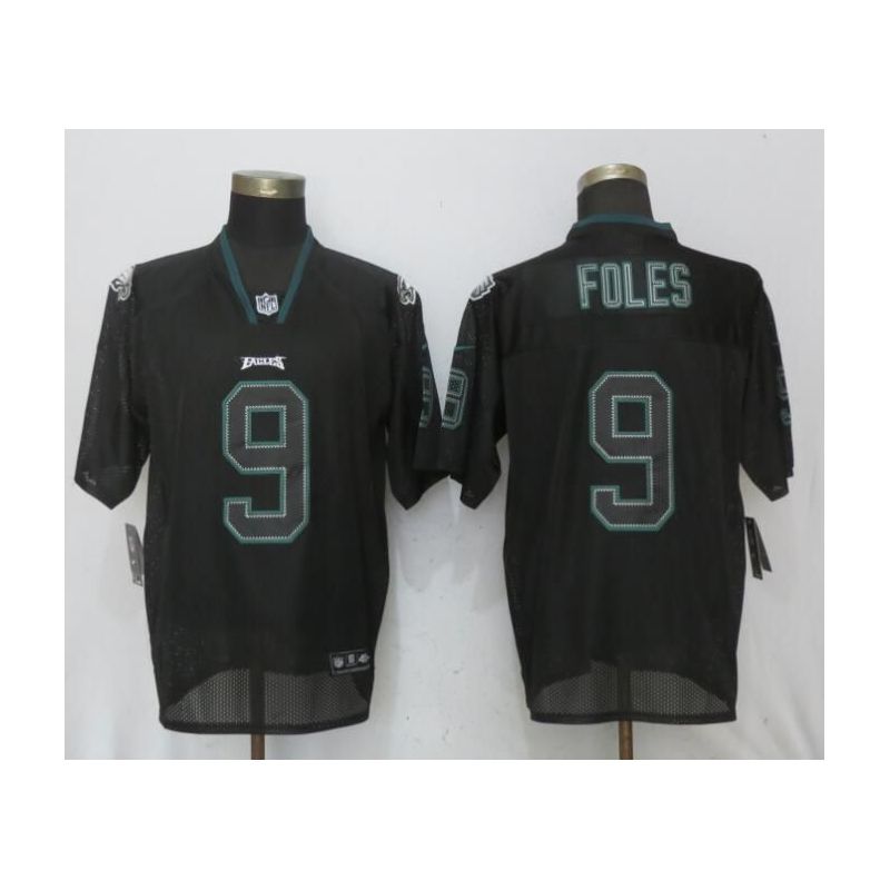 Cheap Nick Foles Eagles Jersey From China Black #9