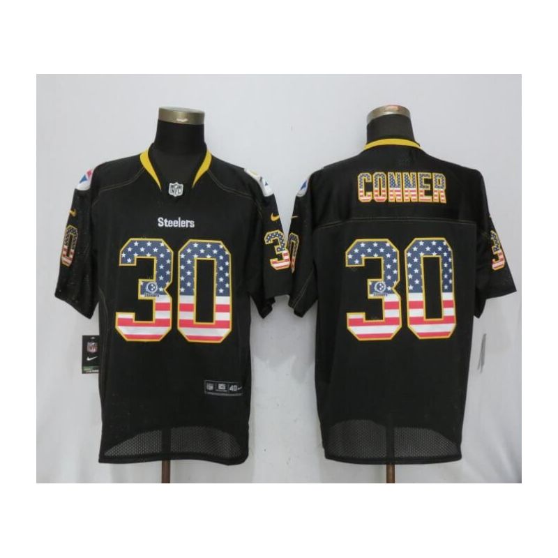 Cheap James Conner Steelers Jersey From China Black #30