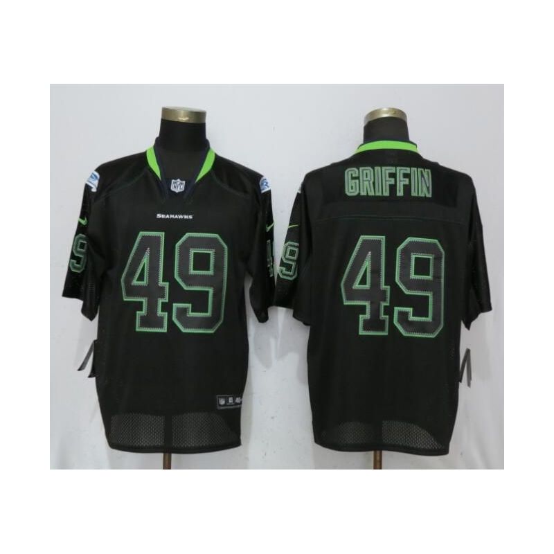 Cheap Shaquem Griffin Seahawks Jersey From China Black #49