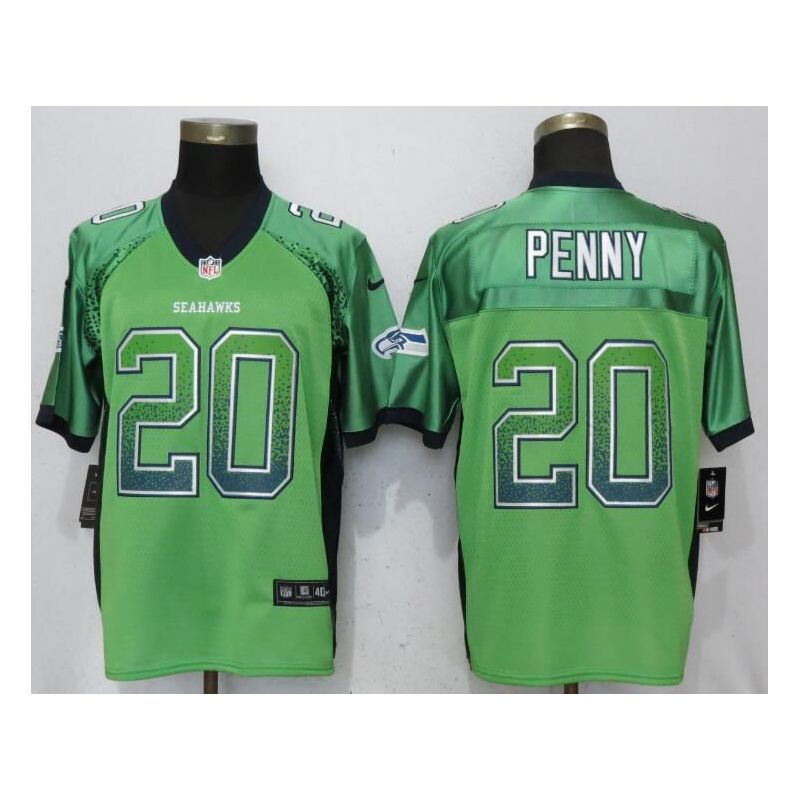 Cheap Rashaad Penny Seahawks Jersey From China Drift Fashion #20