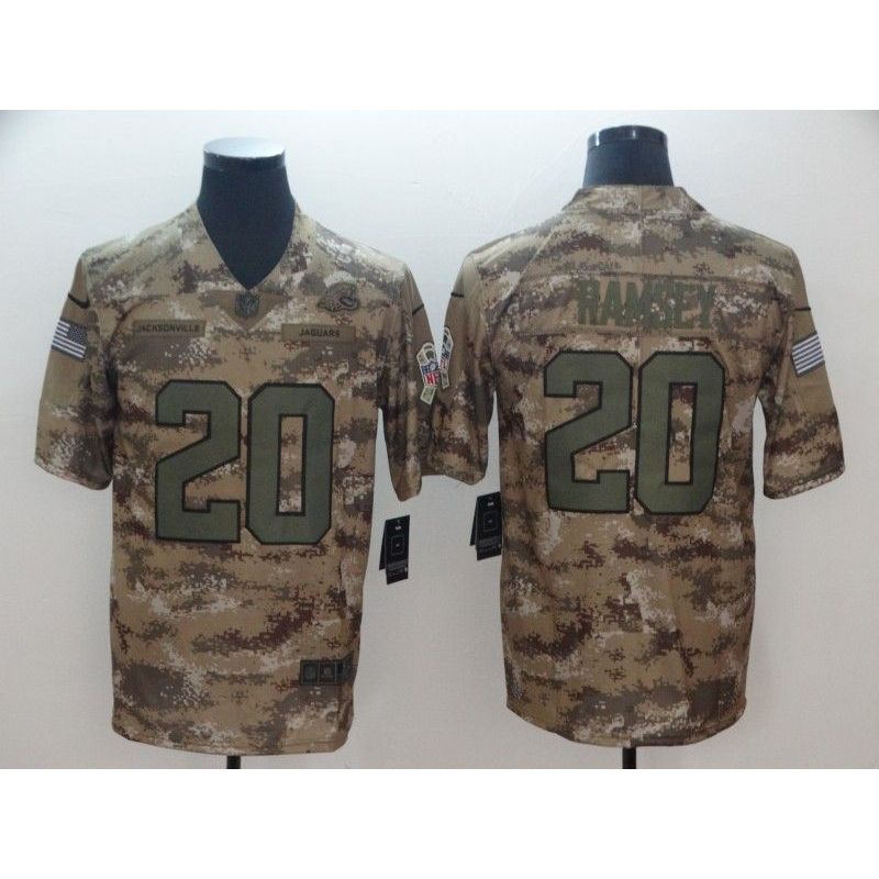 Cheap Jalen Ramsey Jaguars Jersey From China Salute To Service #20