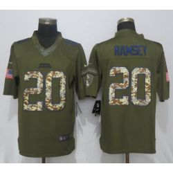 Cheap Jalen Ramsey Jaguars Jersey From China Salute To Service #20