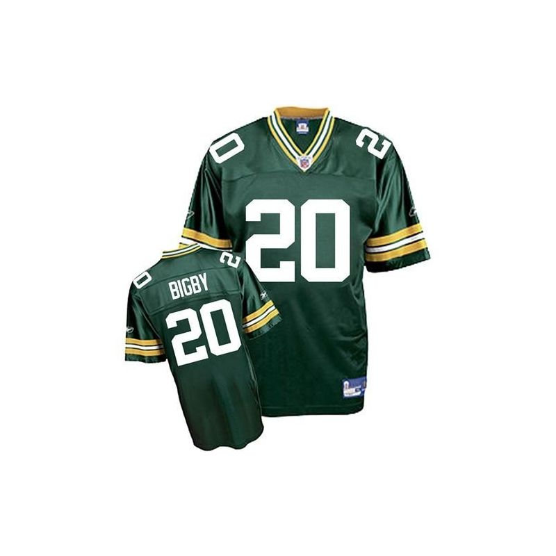 Cheap Atari Bigby Packers Jersey #20 Green From China