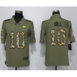 Cheap Tyreek Hill Chiefs Jersey From China Salute To Service #10