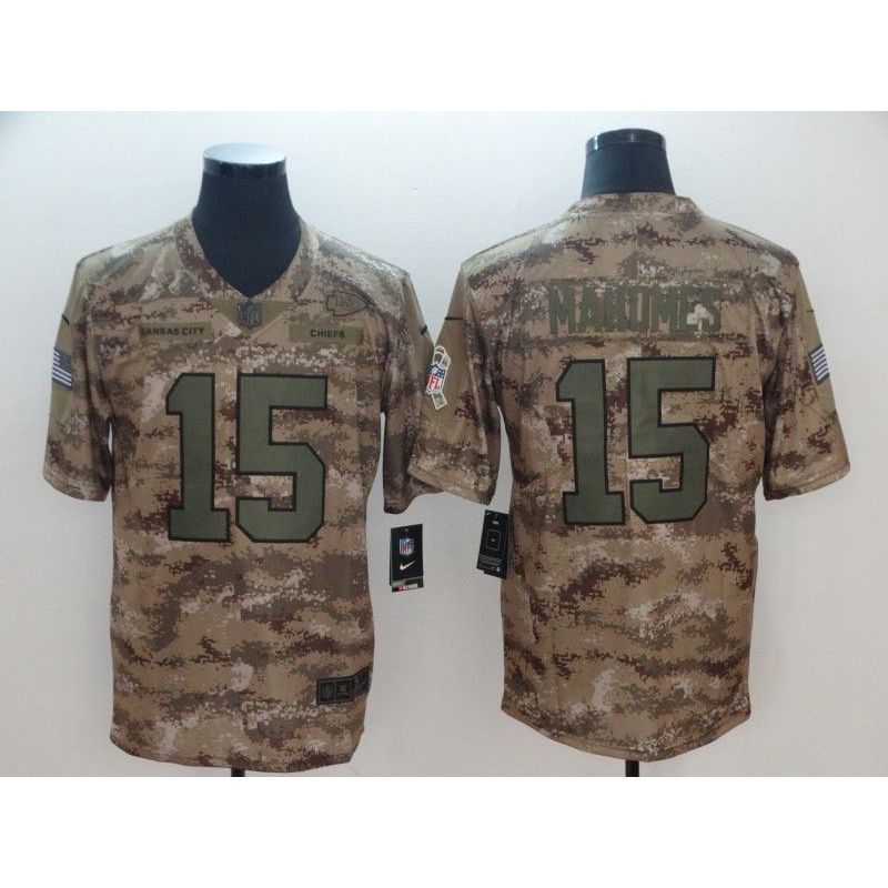 Cheap Patrick Mahomes Chiefs Jersey From China Salute To Service #15