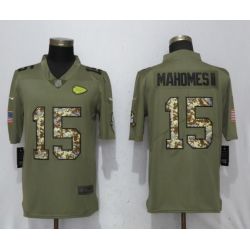 Cheap Patrick Mahomes Chiefs Jersey From China Salute To Service #15