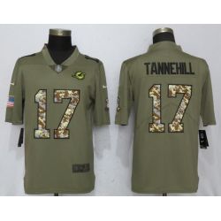 Cheap Ryan Tannehill Dolphins Jersey From China Salute To Service #17