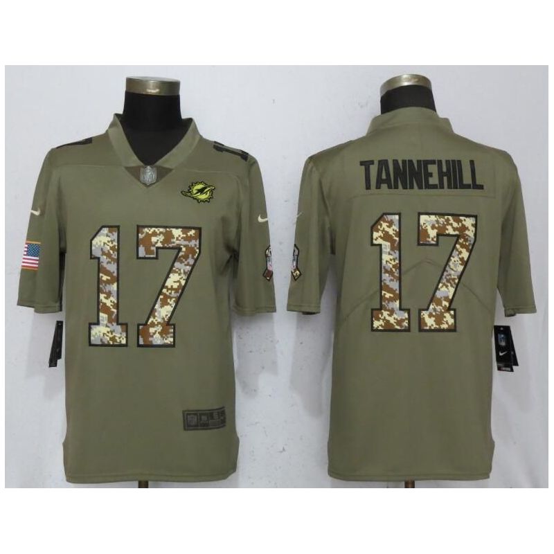 Cheap Ryan Tannehill Dolphins Jersey From China Salute To Service #17