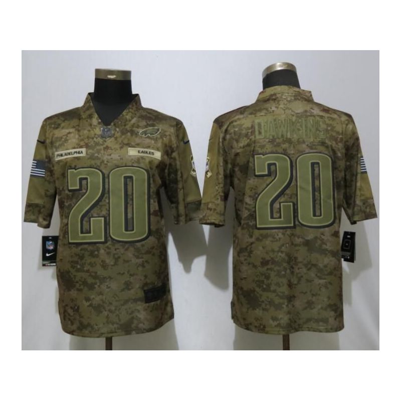 Cheap Brian Dawkins Eagles Jersey From China Salute To Service #20