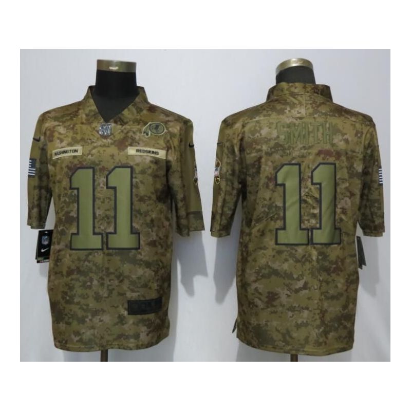 Cheap Alex Smith Redskins Jersey From China Salute To Service #11