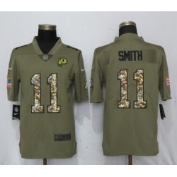 Cheap Alex Smith Redskins Jersey From China Salute To Service #11