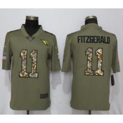 Cheap Larry Fitzgerald Cardinals Jersey From China Salute To Service #11