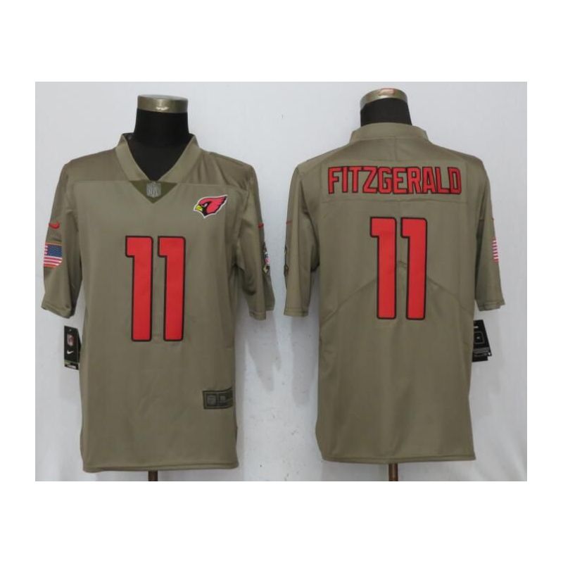 Cheap Larry Fitzgerald Cardinals Jersey From China Salute To Service #11