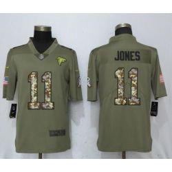 Cheap Julio Jones Falcons Jersey From China Salute To Service #11