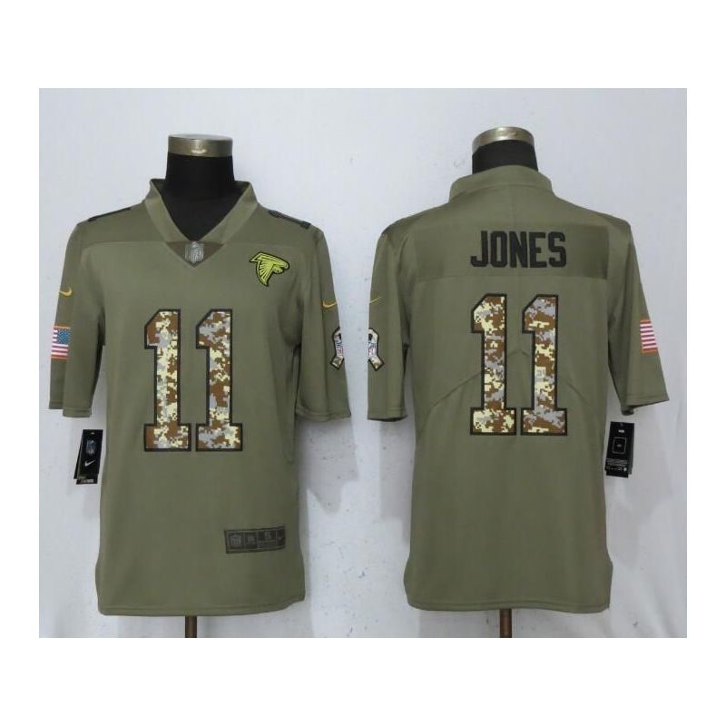 Cheap Julio Jones Falcons Jersey From China Salute To Service #11