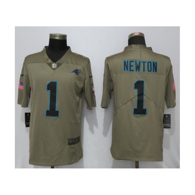 Cheap Cam Newton Panthers Jersey From China Salute To Service #1