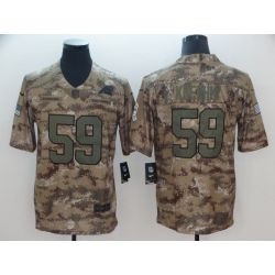 Cheap Luke Kuechly Panthers Jersey From China Salute To Service #59