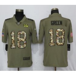 Cheap AJ Green Bengals Jersey From China Salute To Service #18