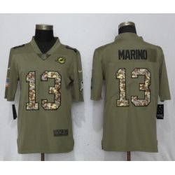 Cheap Dan Marino Dolphins Jersey From China Salute To Service #13