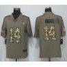 Cheap Stefon Diggs Vikings Jersey From China Salute To Service #14