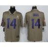 Cheap Stefon Diggs Vikings Jersey From China Salute To Service #14