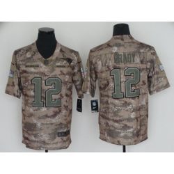 Cheap Tom Brady Patriots Jersey From China Salute To Service #12