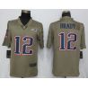 Cheap Tom Brady Patriots Jersey From China Salute To Service #12