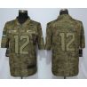 Cheap 12th Fan Seahawks Jersey From China Salute To Service #12