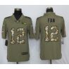 Cheap 12th Fan Seahawks Jersey From China Salute To Service #12