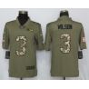 Cheap Russell Wilson Seahawks Jersey From China Salute To Service #3