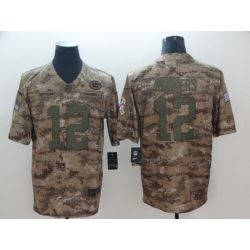 Cheap Aaron Rodgers Packers Jersey From China Salute To Service #12