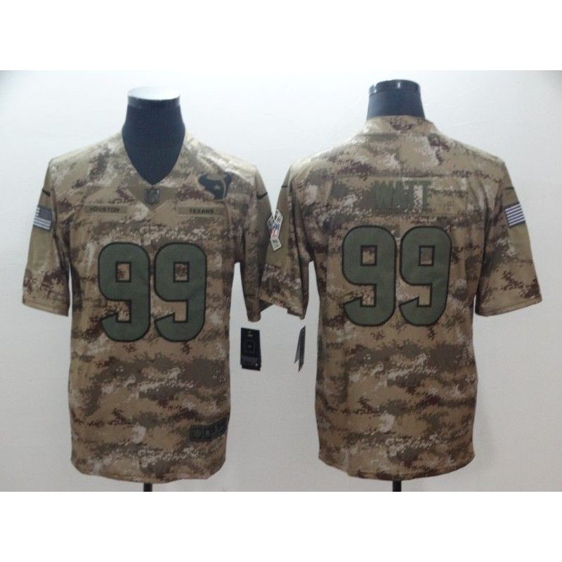 Cheap JJ Watt Texans Jersey From China Salute To Service #99