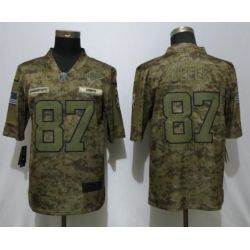 Cheap Travis Kelce Chiefs Jersey From China Salute To Service #87