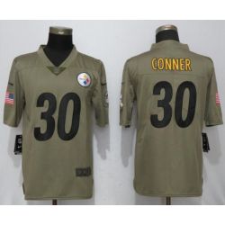 Cheap James Conner Steelers Jersey From China Salute To Service #30