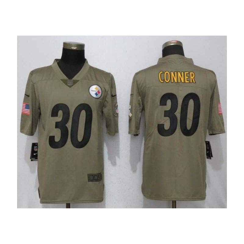 Cheap James Conner Steelers Jersey From China Salute To Service #30