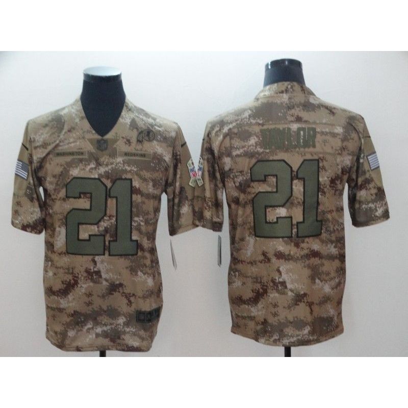 Cheap Sean Taylor Redskins Jersey From China Salute To Service #21