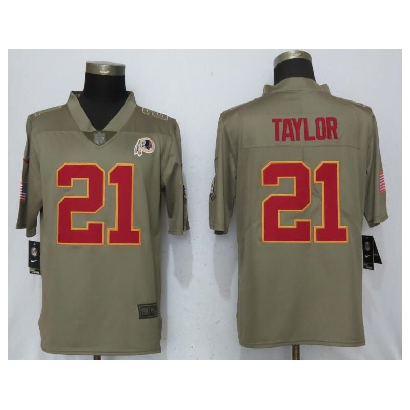 Cheap Sean Taylor Redskins Jersey From China Salute To Service #21