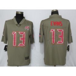 Cheap Mike Evans Buccaneers Jersey From China Salute To Service #13