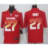 Cheap Kareem Hunt Chiefs Jersey From China Red 2018 Pro Bowl #27