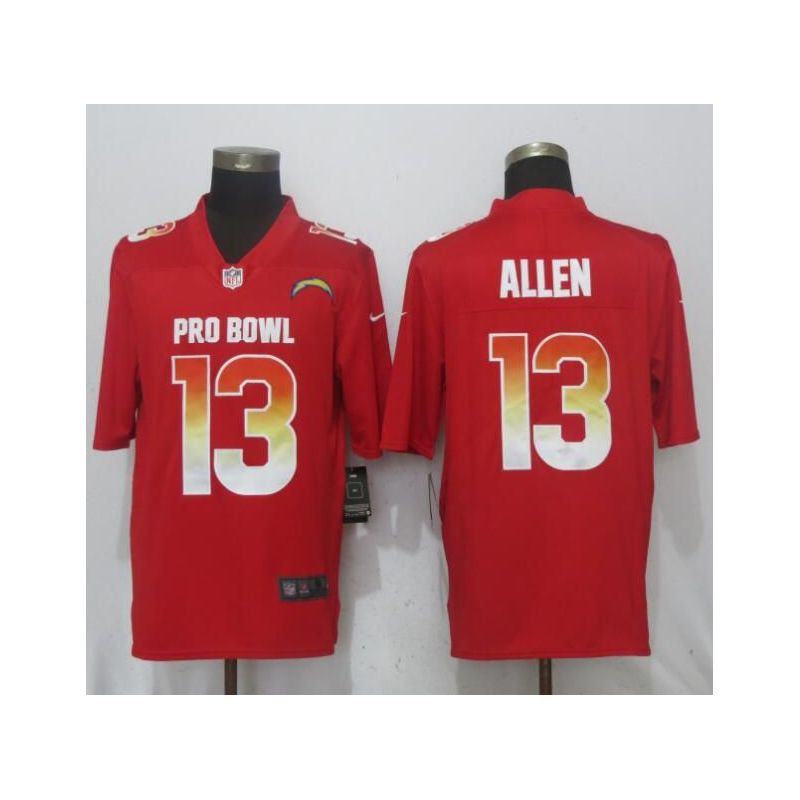 Cheap Keenan Allen Chargers Jersey From China Red 2018 Pro Bowl #13