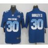 Cheap Todd Gurley II Rams Jersey From China Blue 2018 Pro Bowl #30